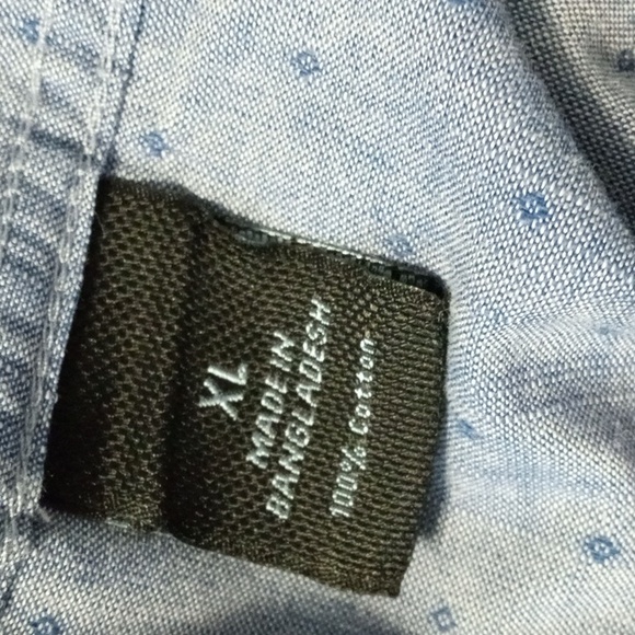 Marc Anthony XL Short Sleeve Slim Fit Button Up Shirt - Picture 6 of 7